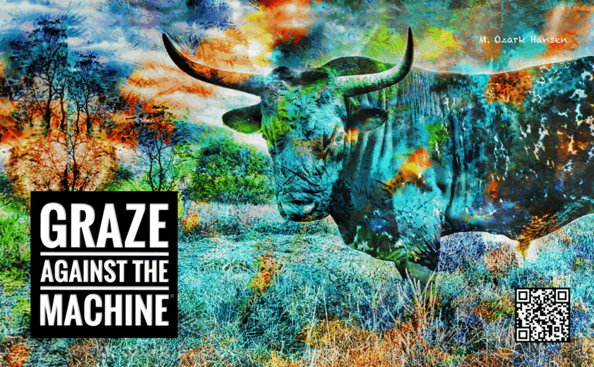 graze against the machine sticker